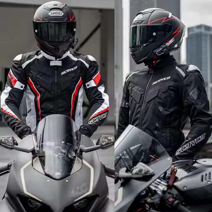 SCOYCO Men's Waterproof Motorcycle Jacket