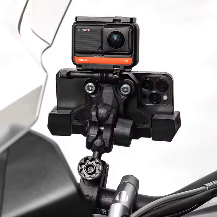 Uchwyt na telefon MOTOWOLF Anti‑Shake do motocykla