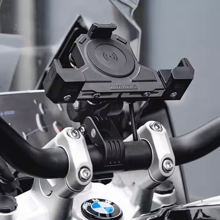 Uchwyt na telefon MOTOWOLF Anti‑Shake do motocykla