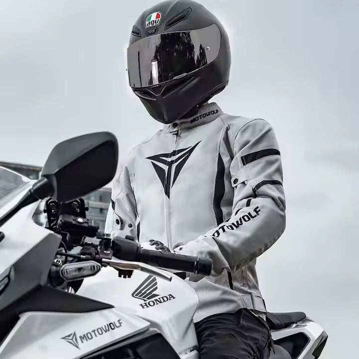MOTOWOLF Motorcycle Jacket with CE Certificate